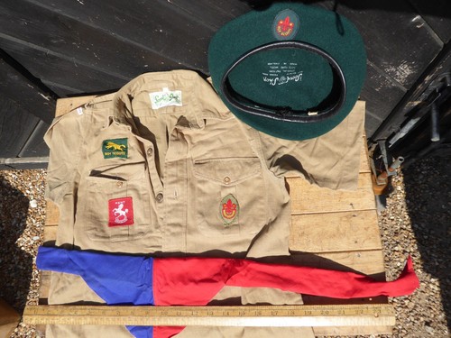 Vintage 1960s scout shirt with - scout,