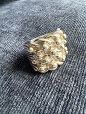 mens vintage heavy sterling