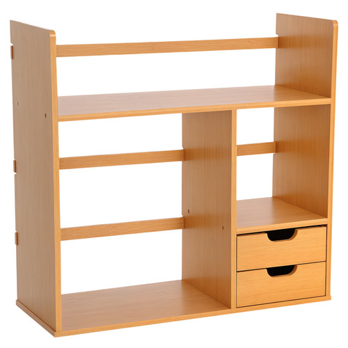 Homcom desk organiser desktop - organiser,