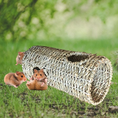 Hamster tunnel hideaway straw - tunnel,