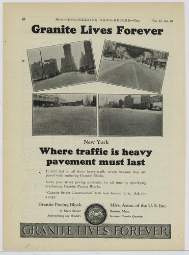 1926 granite paving - 1926,