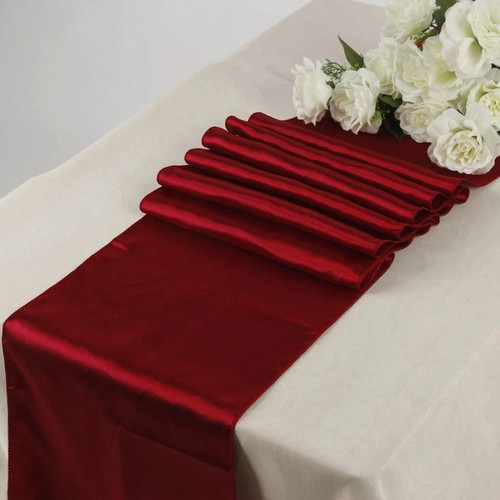 Job lot satin table runners - 20,