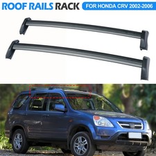 BLACK ROOF CROSS BARS PAIR
