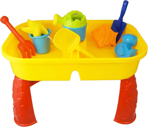 Kids sandpit water table lid - table,