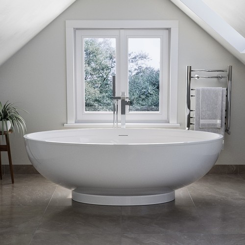 Freestanding double ended bath - freestanding,