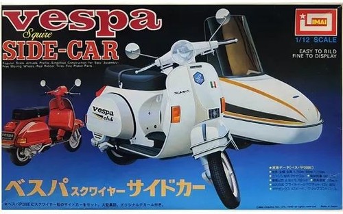 Vespa squire sidecar - 1/12,