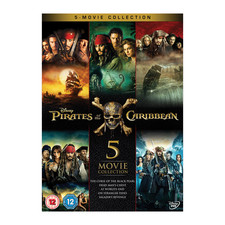 Pirates of the Caribbean: 5-Movie Collection [12] DVD Box Set