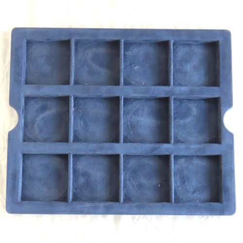 Coin dark blue tray - coin,