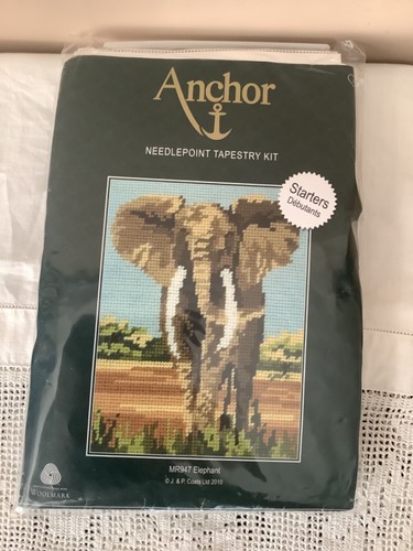 Anchor needlepoint tapestry - anchor,