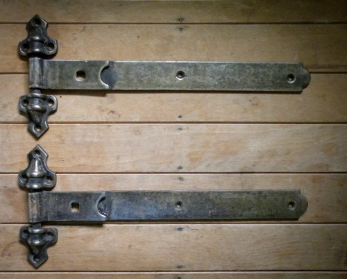 Pair vintage old gate door - of, gate/door