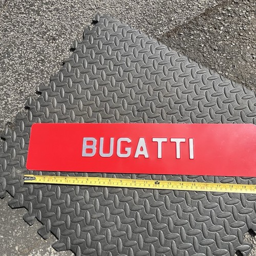 Red bugatti pressed - red,
