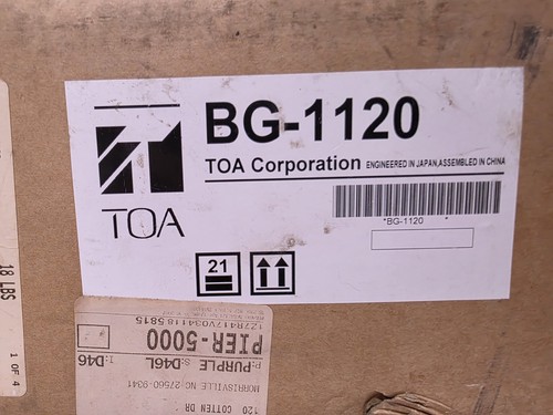 Toa 1120 120w mixer - toa,