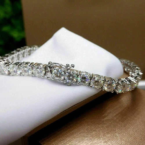 12ct round cut lab created - lab,