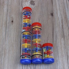 Rainmaker Rain Stick Toy Music Education Rain Stick Shaker Plastic Rattle Tu CUT