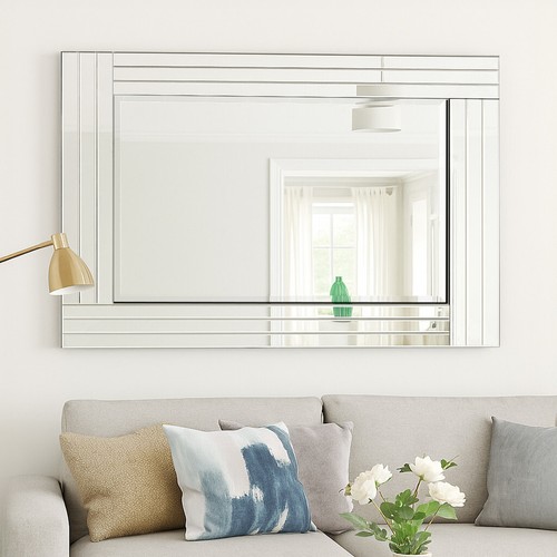 Mirror large glass frame - large, art