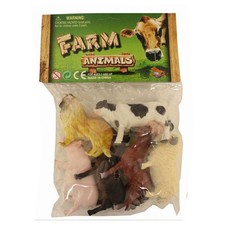 Farm Animals 6 Pack of 4"