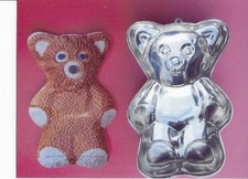 cake baking tins used Teddy Bear