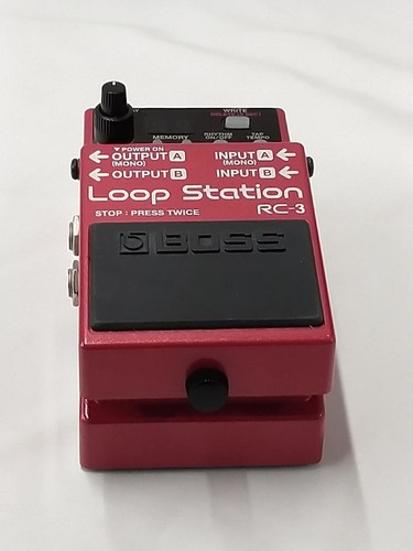 Boss loop station pedal - boss, rc-3