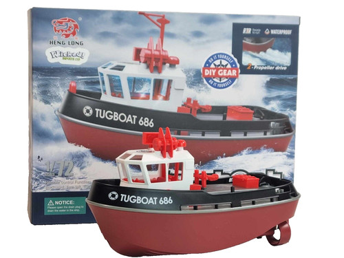 Remote control tug boat - control, rc