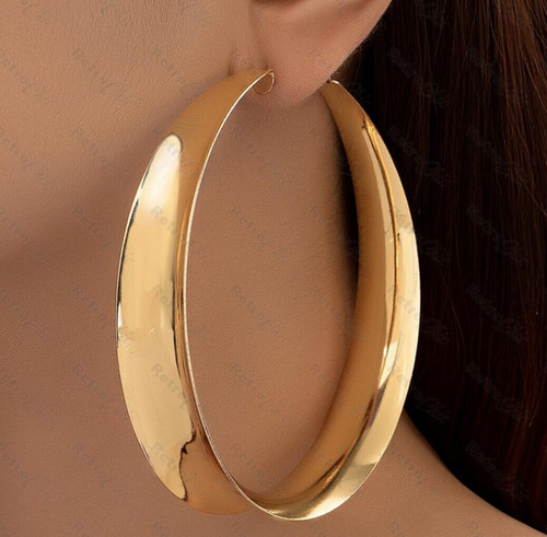 Big thick 9cm - big, gold