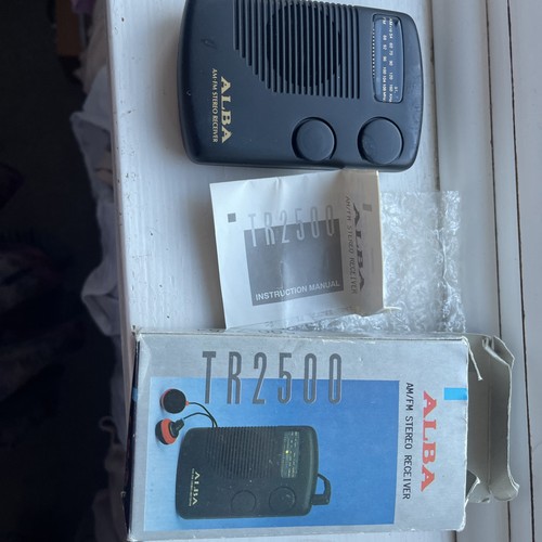 Alba tr2500am fm portable - ,