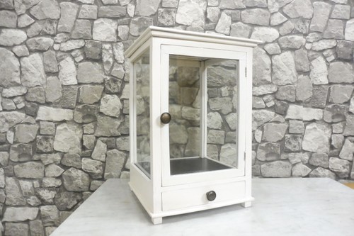 Mid century wooden showcase - century,