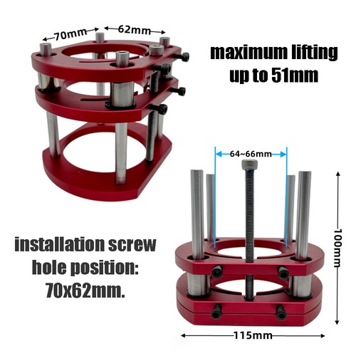 Hand crank router lift - router,