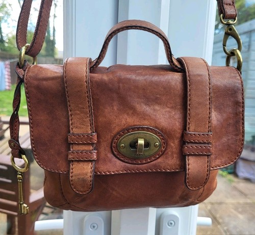 Fossil tan genuine leather - fossil,