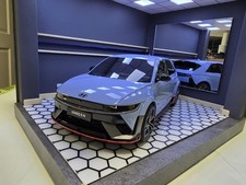 Model Car Display Case Stand For 1:18 Or 1:24 Scale Cars Or Bikes With Lighting