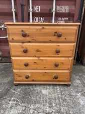 Vintage pine chest - vintage,