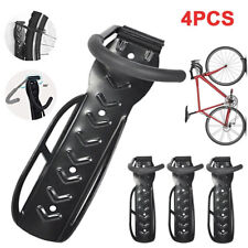 4x Bike Storage Wall Mounted Hook Bicycle Rack Hanger Holder Garage Steel Stand