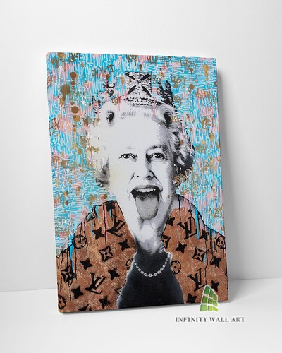 Blue queen lizzy graffiti - queen,