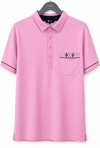 Vintage gabicci pink polo - vintage,