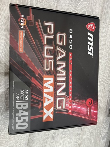 Msi b450 gaming plus - plus, max