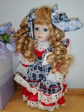Porcelain Doll With Stand