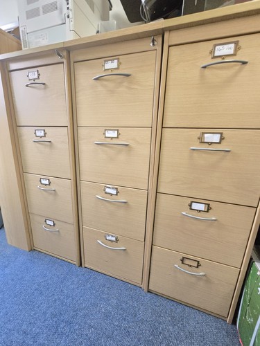 Modern oak executive four - oak,