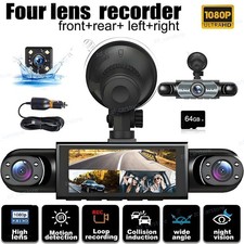 360° 4 Channel 1080P HD Car