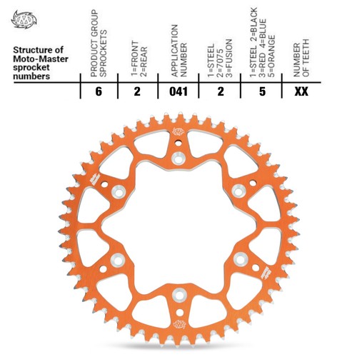 Moto master rear sprocket 48t - rear,