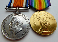 1914-1918 WW1 British War & Victory Medals Machine Gun Corps Somerset Light Inf.