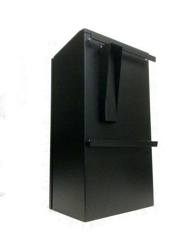 Secure steel gate and railings - and,