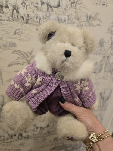 Vintage boyds bear purple - bear,