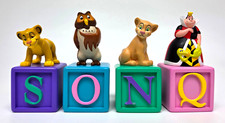 Disney Groiler Alphabet Fun Blocks Simba Nala Lion King Owl SON SONQ Queen