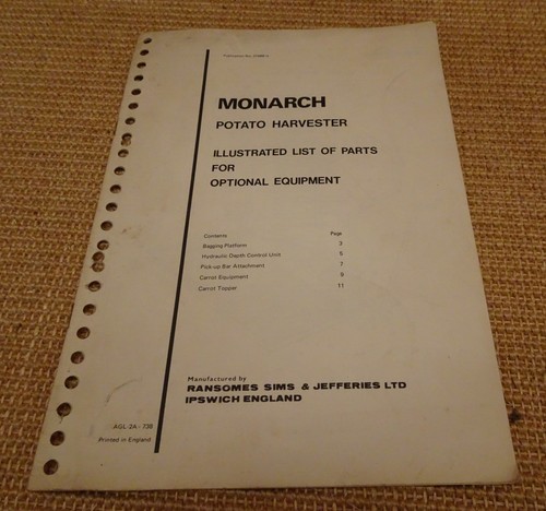 Ransomes monarch potato - ransomes,