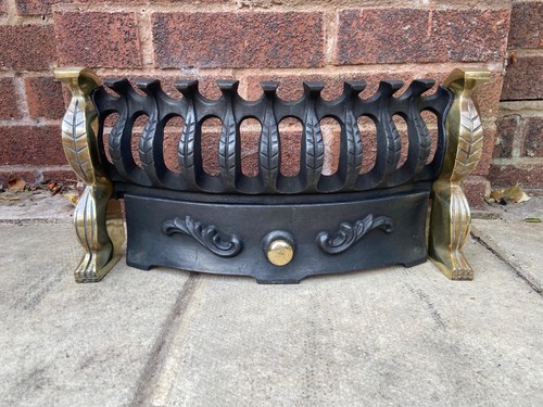 Grate glow fire fret cast - grate,