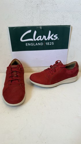 Clarks unstructured red - clarks,