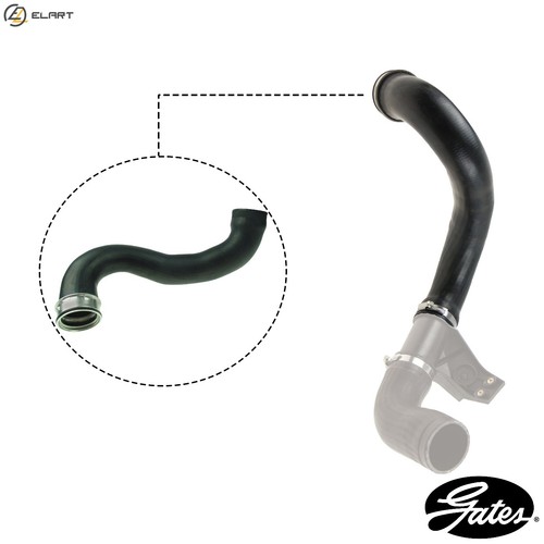 Charge air hose 0829 - charge,