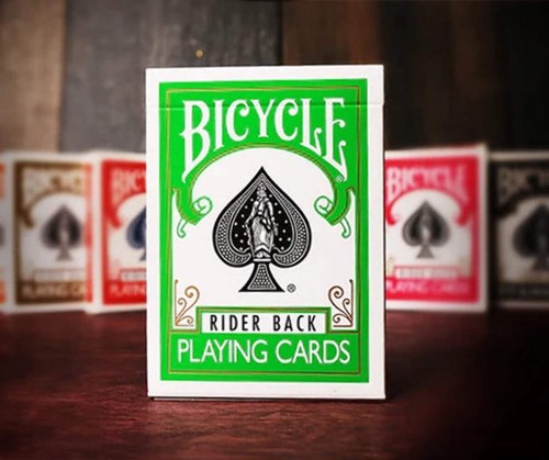 Bicycle playing - (green),