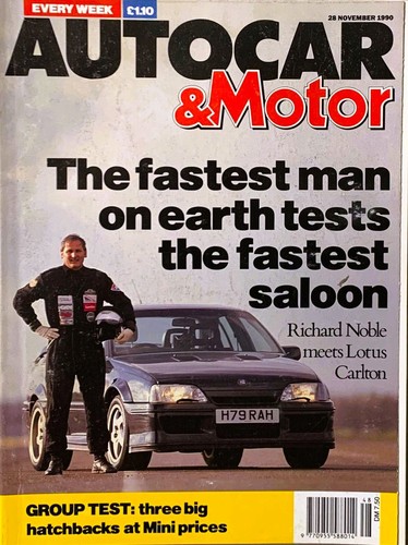 Autocar magazine nov - magazine, 28-nov-90