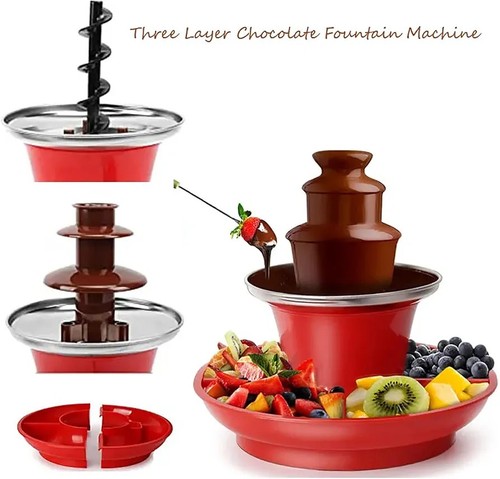 Electric chocolate fountain - fountain, 3