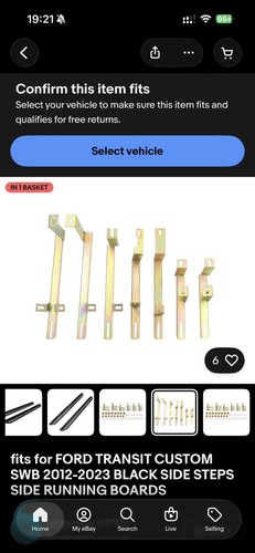 Fits for ford transit custom - fits,